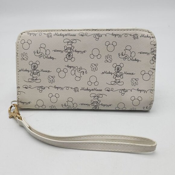Disney Mickey Mouse Tech Graffiti Wristlet Wallet - Picture 2 of 8